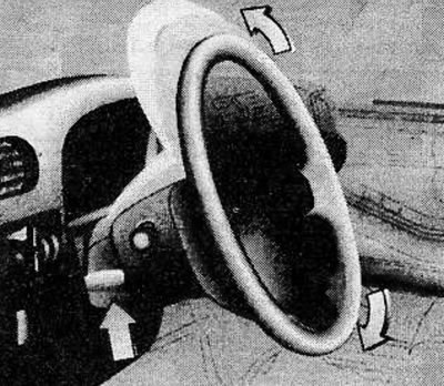 Steering column adjustment
