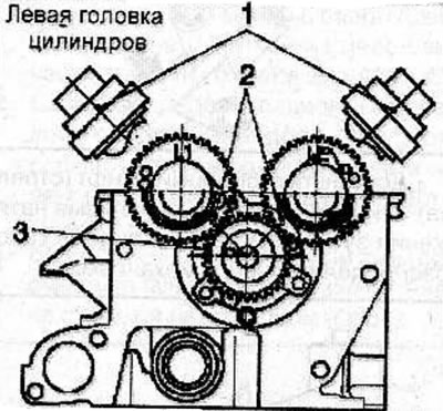 Installation marks on the retainer.