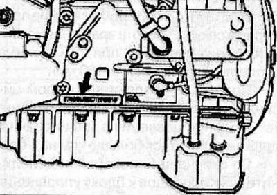 The engine number is stamped on the cylinder block boss under the oil filter housing.