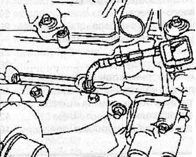 Install the KM-928 adapter in place of the glow plug of cylinder No. 1 and connect a compression…