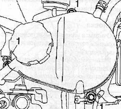 Remove 3 bolts and remove the engine cover.