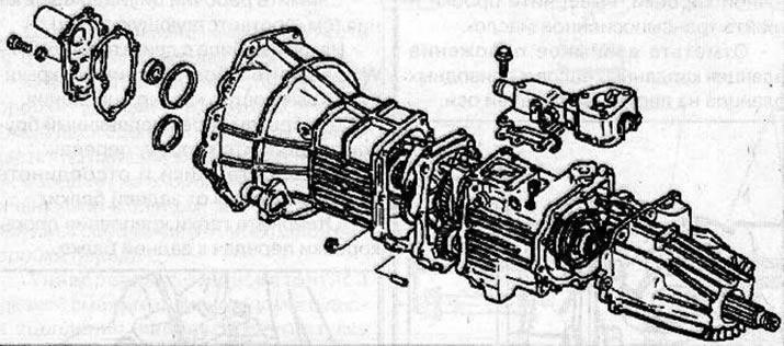 General view of the MUA5C gearbox