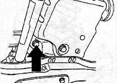 Fill the transmission with transmission fluid and check its level (see the relevant chapter).