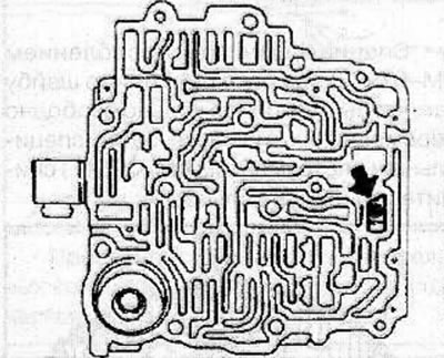 Remove the ball from the valve block.