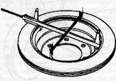 Warning: If it is necessary to replace the brake disc, the second brake disc must also be replaced…