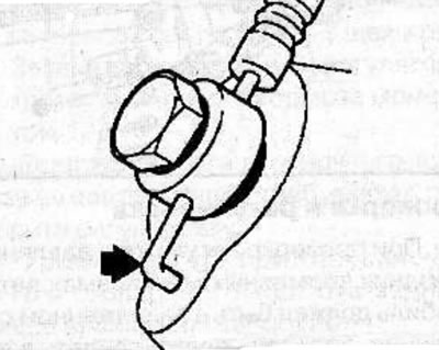 Using a hollow bolt and new sealing washers, secure the brake hose to the caliper, making sure the…
