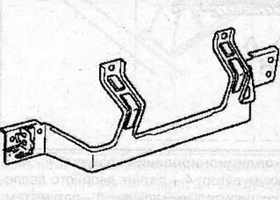 Install the driver's knee bolster onto the instrument panel.