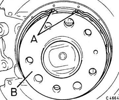 Measure the thickness of the brake disc.