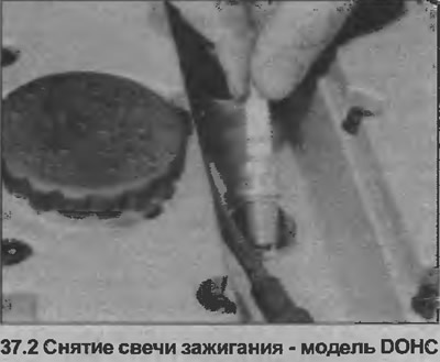 2. Use caution when removing and installing the spark plug on these engines (see illustration).…