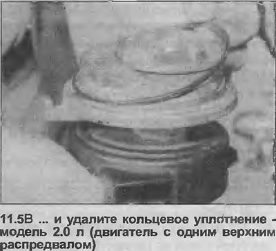 5. Remove the coolant pump from the cylinder block and remove the O-ring (see illustrations). You…
