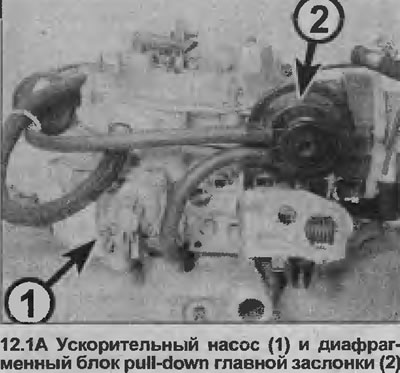 1. Карбуратор Pierburg 2E3 - двукамерен, с фиксирани дюзи и последователна дроселова клапа. Работи…
