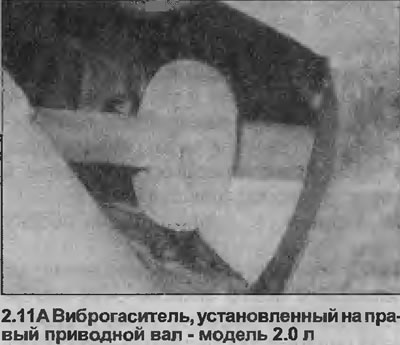 11. Неки модели су опремљени дводелним пригушивачем вибрација инсталираним на десној погонској…