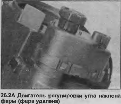 2. Крутите двигатель по часовой стрелке, чтобы снять его с фары, затем аккуратно отсоедините…