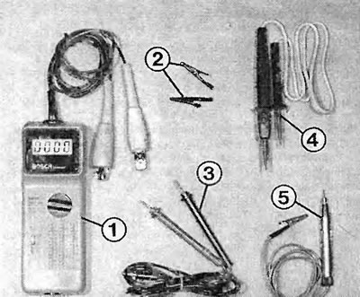 Mjerni instrumenti za električnu i elektroničku opremu automobila: