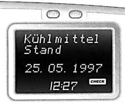 Multi-Info-дысплей — Check-control