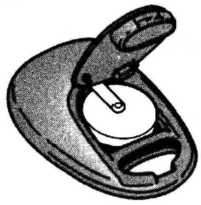 1. Using a screwdriver, remove the battery cover from the remote control.