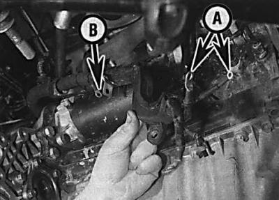 Как снять двигатель опель вектра б дизель