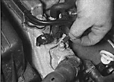 9. Drain the coolant from the cooling system.
