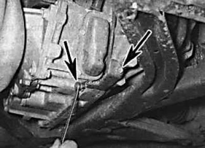 Как снимать кпп опель вектра Transmission oil temperature sensor (Opel Vectra B 1995-2002: Transmission: Auto
