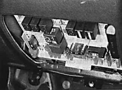 Опель вектра с предохранители и реле Fuses and relays (Opel Vectra B 1995-2002: Electrical equipment: Equipment and d
