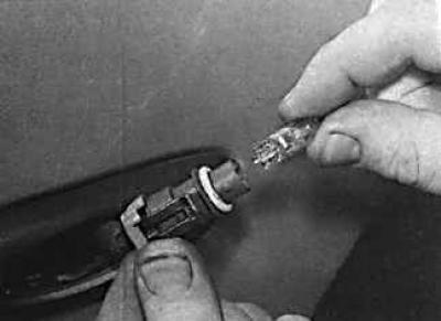Как поменять лампочку опель вектра б External lighting bulbs - replacement (Opel Vectra B 1995-2002: Electrical equip