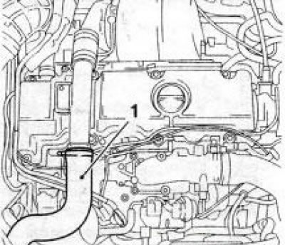 7.27 Turbocharger hose (1)(y20DTH/Y22DTR engines)