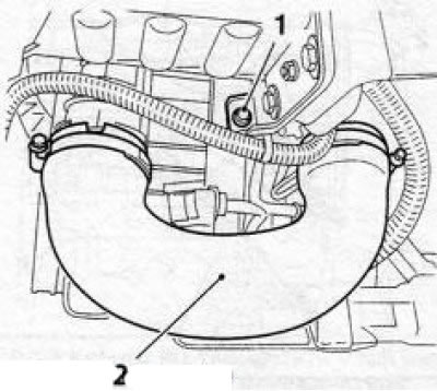 7.29 Intercooler connecting hose (y20DTH/Y22DTR engines)