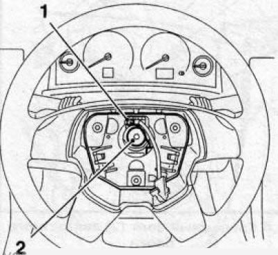 Как снять руль opel vectra c Demontaż i montaż kierownicy (Opel Vectra C 2002-2008: Podwozie: Układ kierownic