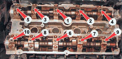 Engines 1.4 and 1.6 DOHC
