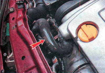 5. Check the operation of the thermostat in the following order: start the engine and control the…