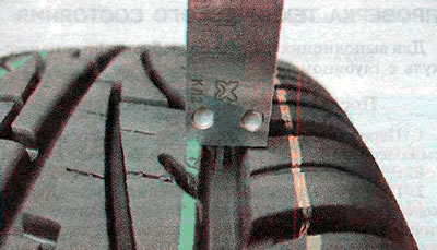 4. We determine the exact tread height using a depth gauge and compare the degree of wear of the…