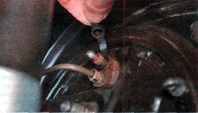 mechanizm hamulca bębnowego;