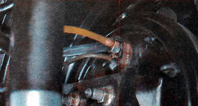 mechanizm hamulca bębnowego;
