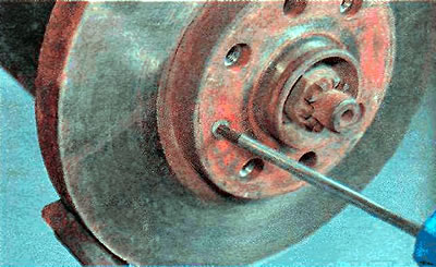 Как снять тормозной диск опель Front brake discs - replacement (Opel Zafira A 1999-2005, petrol: Chassis: Brake