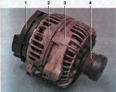Генератор как будут выглядеть дети Description of the generator design (Opel Zafira A 1999-2005, petrol: Electrical